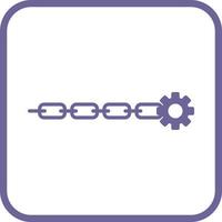 Unique Link Optimization Vector Icon