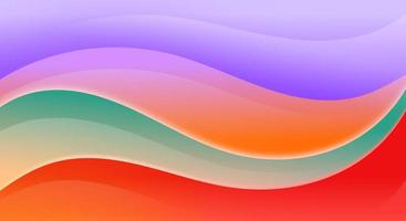 Wavy colorful gradient background wallpaper photo