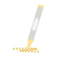 crayon Souligné Des marques dessin griffonnage esquisser ligne png