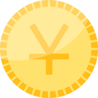 kinesisk yuan valuta symbol mynt. png