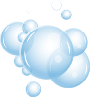 Realistic fizzing flow of air underwater bubbles in water, soda, sea. Foam bubbles png