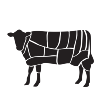 el carnicería cortar guía de carne de vaca png
