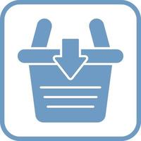 Add To Basket Vector Icon