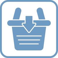 Add To Basket Vector Icon