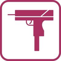 Unique Gun Vector Icon