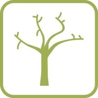 Tree with no Leaves Vector Icon