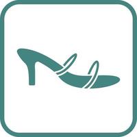 Stylish Sandals Vector Icon