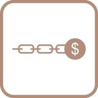 Unique Link Sales Vector Icon