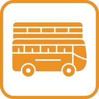 Double Bus Vector Icon