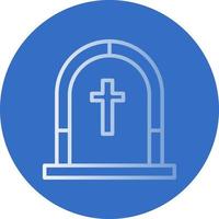 diseño de icono de vector funerario