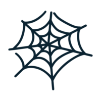 illustration of a simple spider web png