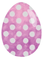 Pascua de Resurrección huevo acuarela pintura png