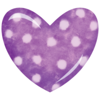 simbolo cuore forma colorato png