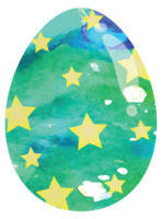 Ostern Ei Aquarell Gemälde png