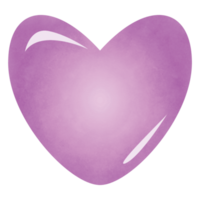símbolo coração forma colorida png