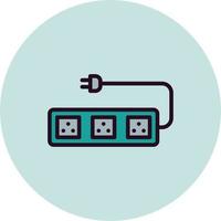 Power Strip Vector Icon