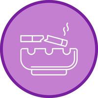 Broken Cigarette Vector Icon