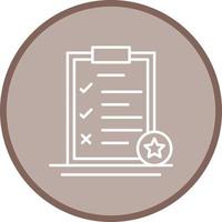 Task List Vector Icon