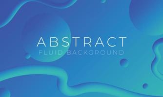 space blue abstract fluid background vector