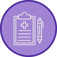 Medical Record Vector Icon