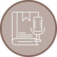 Audiobook Vector Icon