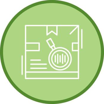 Tracking Code Vector Icon