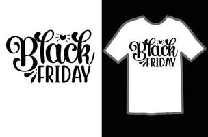 Black friday svg t shirt design vector