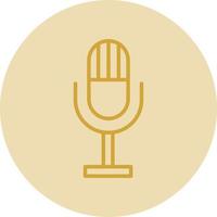 Podcast Vector Icon Design