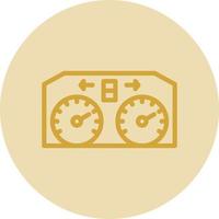 Meter Vector Icon Design