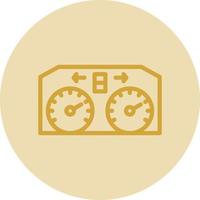 Meter Vector Icon Design