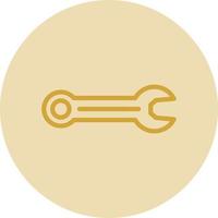 Spanner Vector Icon Design