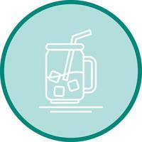 Iced Tea Vector Icon