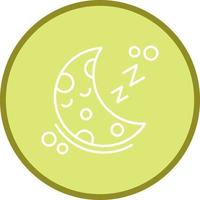 Sleeping Vector Icon