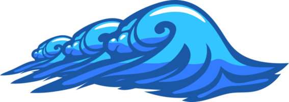 Wave png graphic clipart design