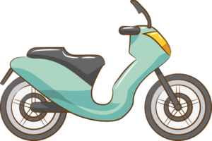 Motorcycle png graphic clipart design