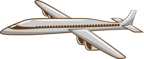 Plane png graphic clipart design