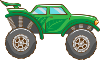 monster truck cartoon ai generate 25860247 PNG