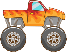 Monster truck png graphic clipart design