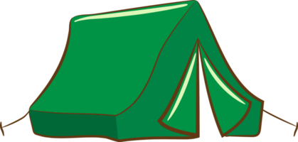 Tent png graphic clipart design