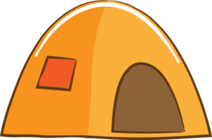 Tent png graphic clipart design