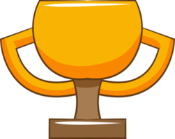 Trophy png graphic clipart design