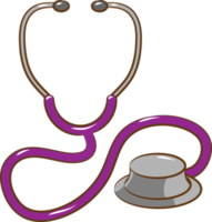 Stethoscope png graphic clipart design