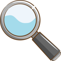 Magnifying glass png graphic clipart design