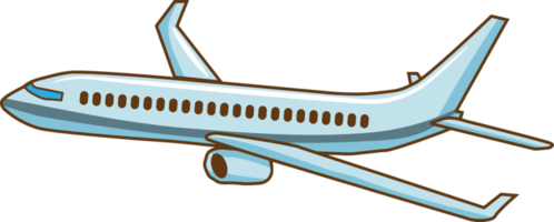 Plane png graphic clipart design