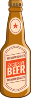 cerveza botella png gráfico clipart diseño