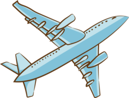 Plane png graphic clipart design