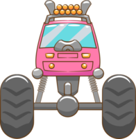 monstre un camion png graphique clipart conception