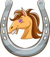 horsehoe png grafico clipart design