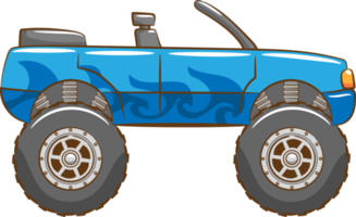 Monster truck png graphic clipart design