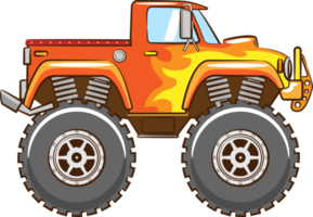 Monster truck png graphic clipart design